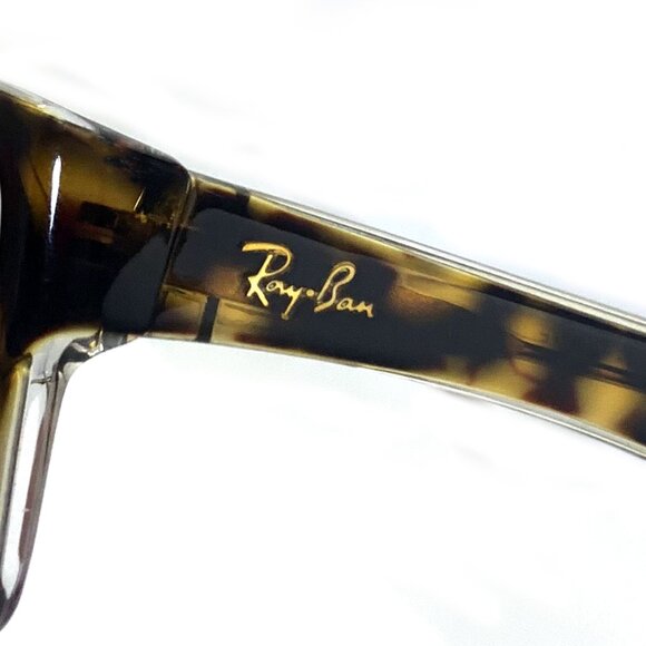 RAY-BAN Eyeglass Frames 5245 5082 Havana Crystal 54-17-145 Unisex with Hard Case - Picture 5 of 11